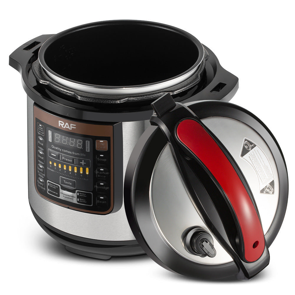 RAF European Standard Multifunctional Rice Cooker and Soup Pot with Lid Opening, Household Electric Pressure Cooker for Sauce Collection and Reservation, Rice Cooker and Pressure Cooker8