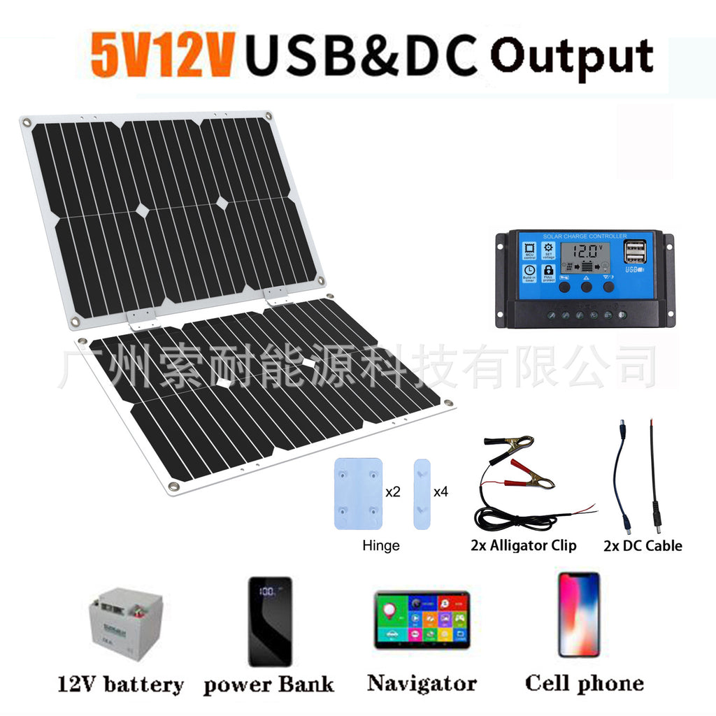 12V Inverter 36W Solar Panel 30A Controller Solar System Solar Energy Kit System