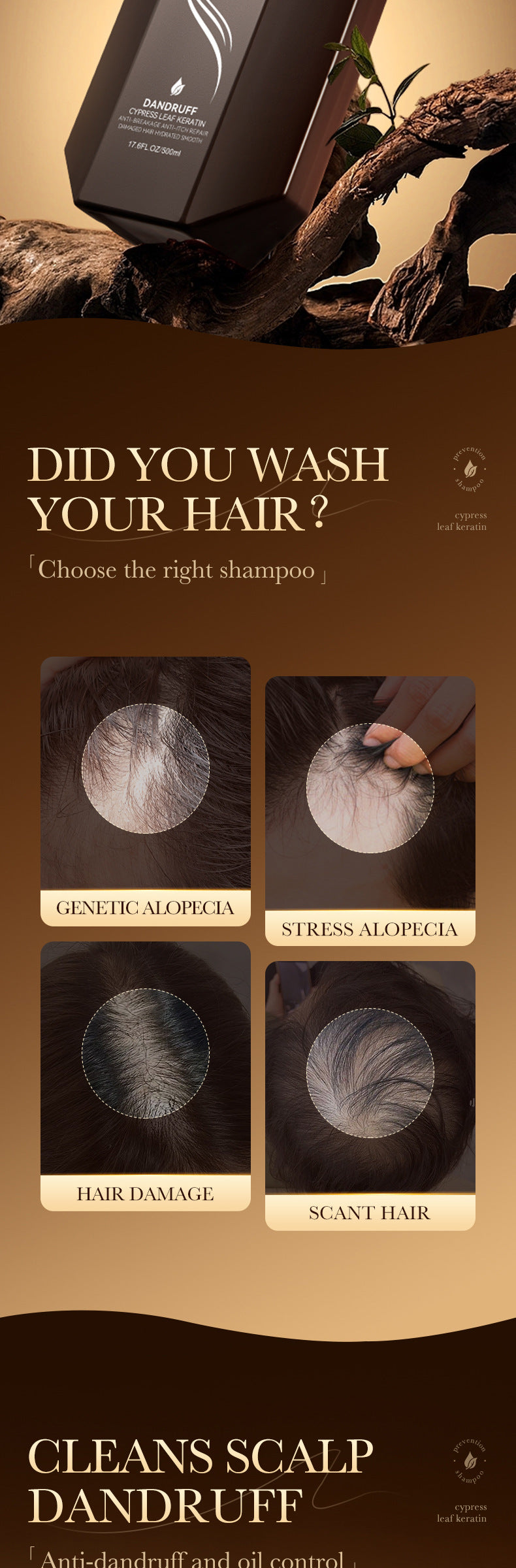 Shampoo500ml SADOER Hydrating Smooth Anti-Hair Loss Anti-Dandruff Shampoo  Wholesale