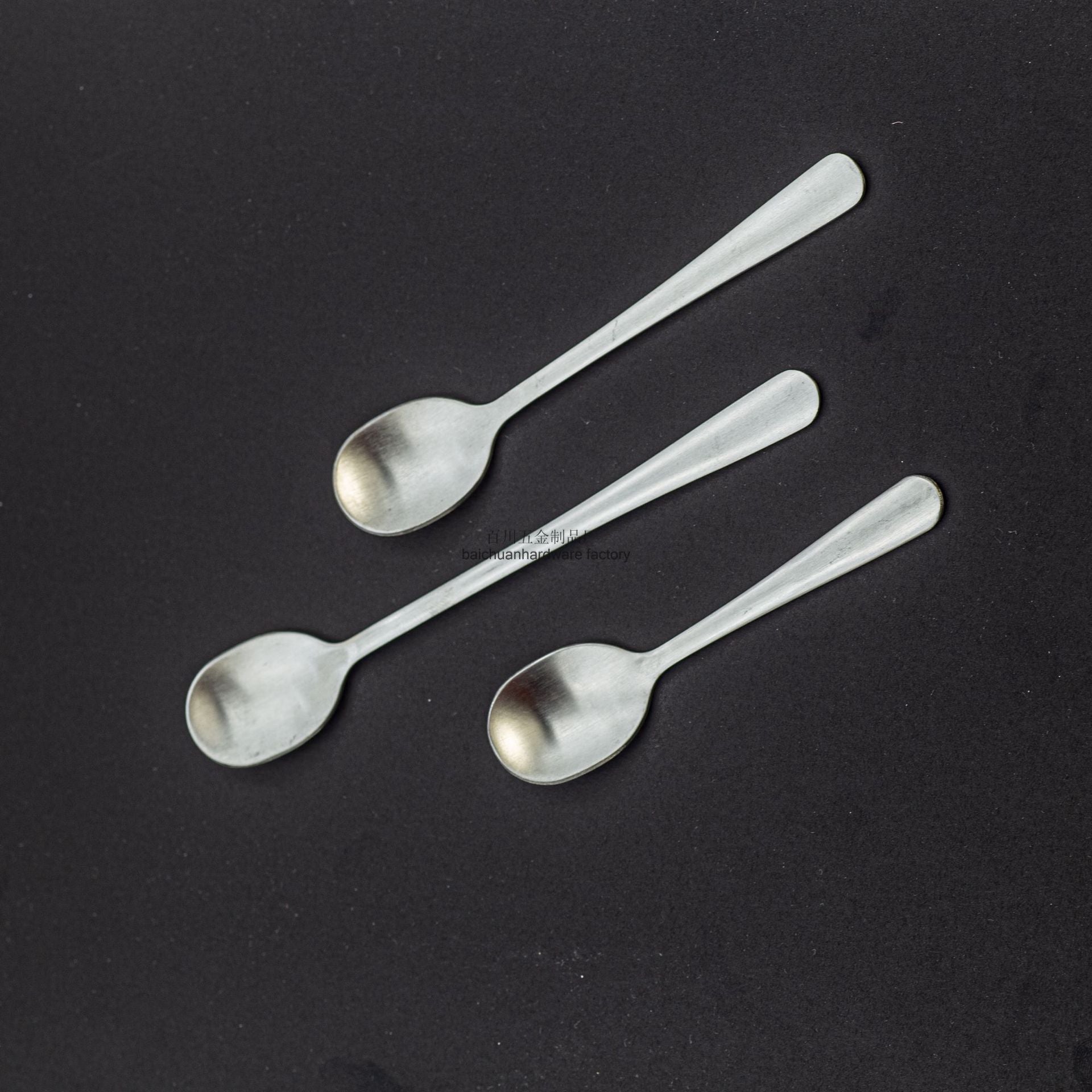 Manufacturer Extra Small Spoon Stainless Steel Coffee Spoon Creative Spoon Small Round Spoon Mini Extra Small Spoon8CM Seasoning Spoon