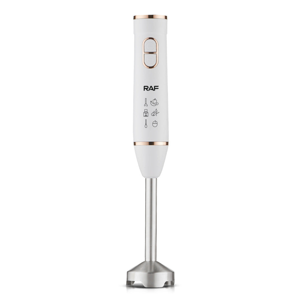 RAF EU Standard Handheld Cooking Stick Blender Multi-Functional Household Food Processor 4-in-1 Baby Food Baking