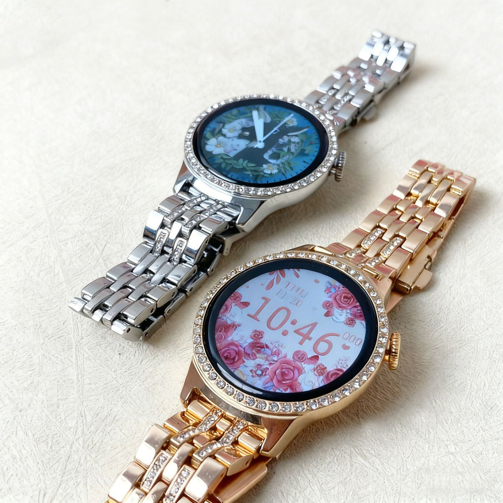 HY-Y16Smart Watch1.09inch Bluetooth Call True Heart Rate Step Count Sleep Exquisite Women's Full Diamond Niche