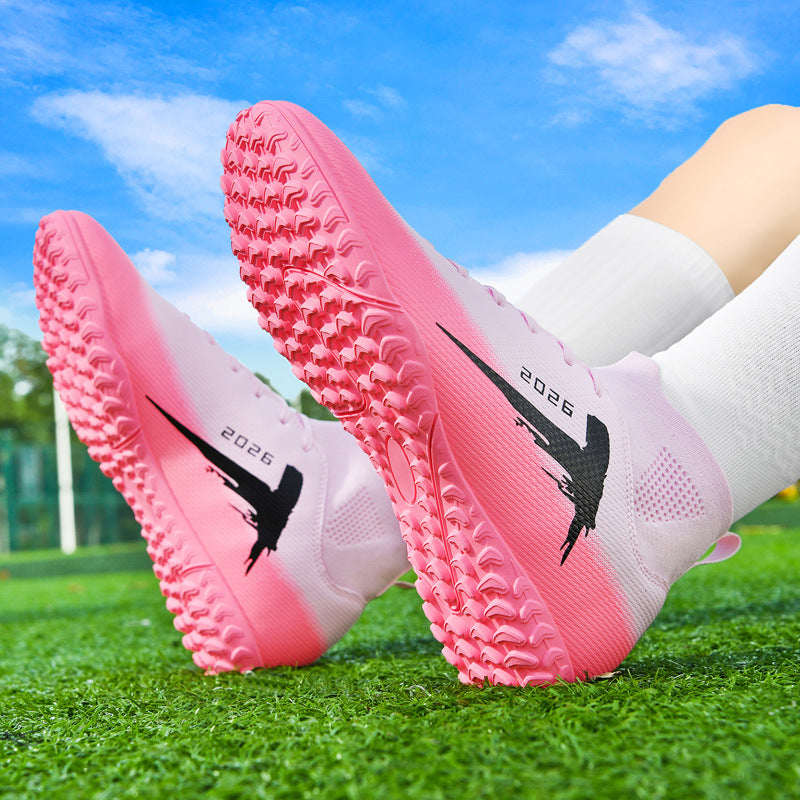 New Assassin Football Shoes Adult Training AG Spike TF Wholesale Training Sneakers for Teenagers and Students