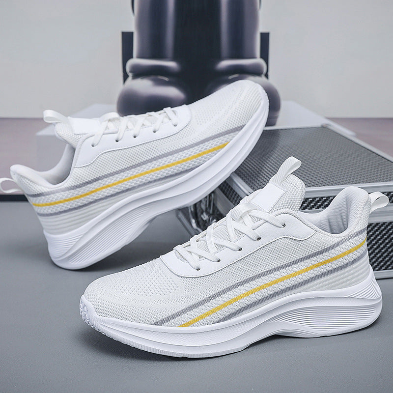 2025Spring and Autumn New Style Foreign Trade Casual Fashion Men's Shoes Breathable Trendy Versatile Comfortable Sports Running Shoes