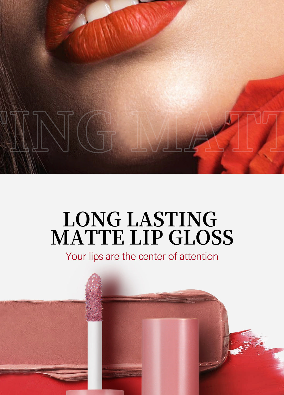 12Color Lip Glaze Set Velvet Matte Matte Lip Gloss Non-Fading Liquid Lipstick European and American Makeup