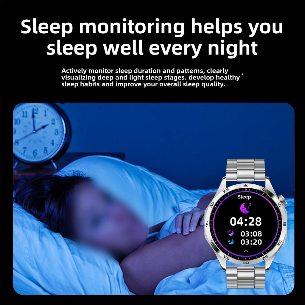 S40 Max Smart Watch1.62inch Bluetooth call, heart rate, step counting, sleep monitoring GT4Message Push