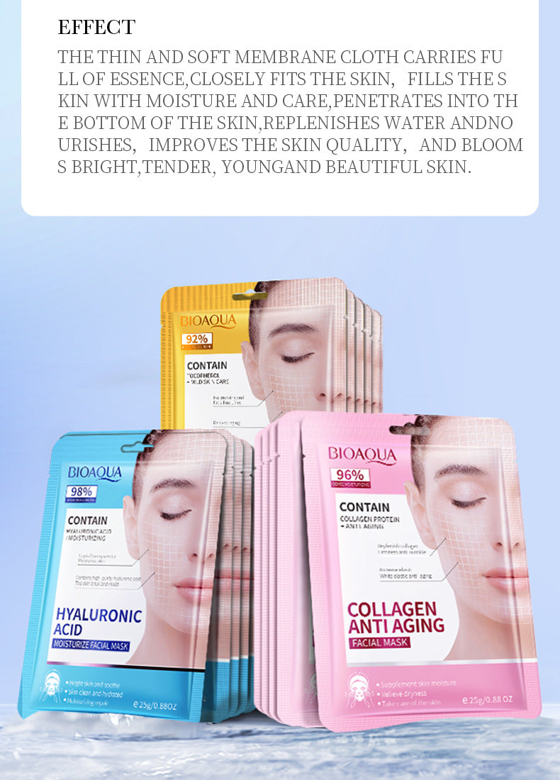 Mask25gBIOAOUA Hyaluronic Acid Hydrating Collagen Retinol Moisturizing  Wholesale