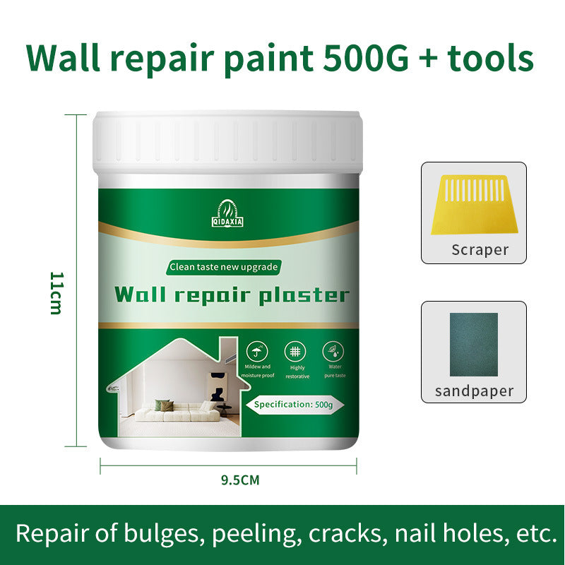 Wall Repair Paste Anti-Crack Peeling Gap Repair Paint Effective Anti-Mold Quick-Dry Restoration Wall Repair Paste Anti-Mold Durable