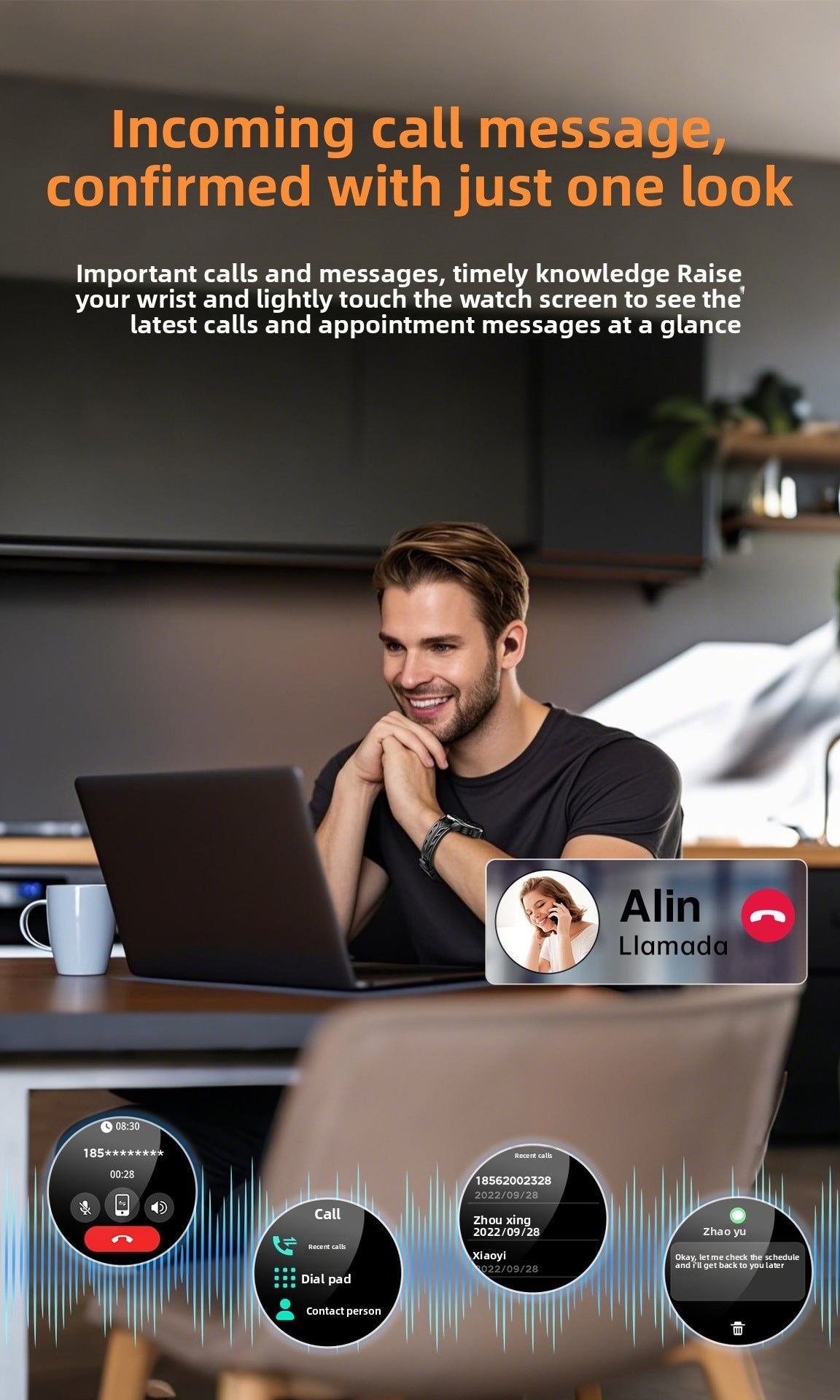 KT88Smart Watch Bluetooth Call Heart Rate Pedometer Sleep Compass Flashlight Deep Waterproof Three-Proof Sports