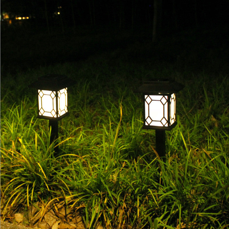 New Solar Lawn Light Garden Light Outdoor Waterproof Garden Villa Ground Light Landscape Decoration Dual-use Street Light