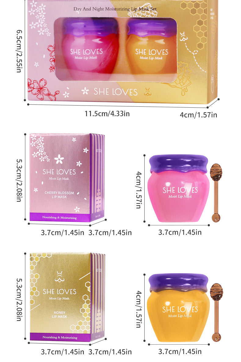 Specialized Cheese Lip Mask Lip Essence Scrub Exfoliating Dead Skin Color Changing Lip Balm