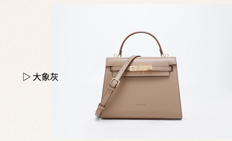 2024New Fashion Kelly Bag Crossbody Bag Versatile Trendy Handbag Shoulder Bag Women's Bag