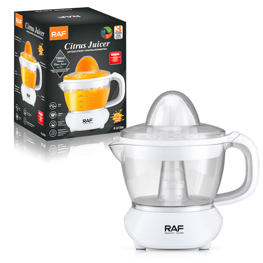 RAF EU Plug Electric Fresh Orange Juicer1L Household automatic juicer lemon orange juicer small portable