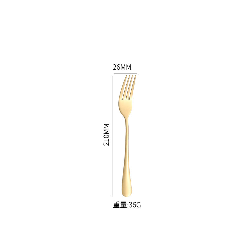1010Stainless Steel Cutlery Western Knife Fork Spoon Set Western Restaurant Steak Knife Fork Four-Piece Gift Box