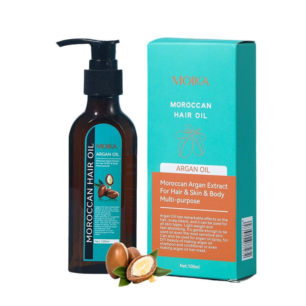 In Stock Full Moroccan Scalp Hair Care Essential Oil Universal Hair Maintenance Wholesale