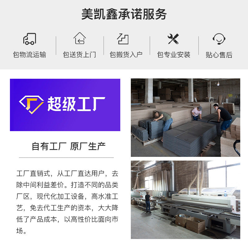 Light Luxury Glass Door Wardrobe Modern Home Bedroom Cloakroom Custom Processing Assembly Wardrobe Storage Large Wardrobe
