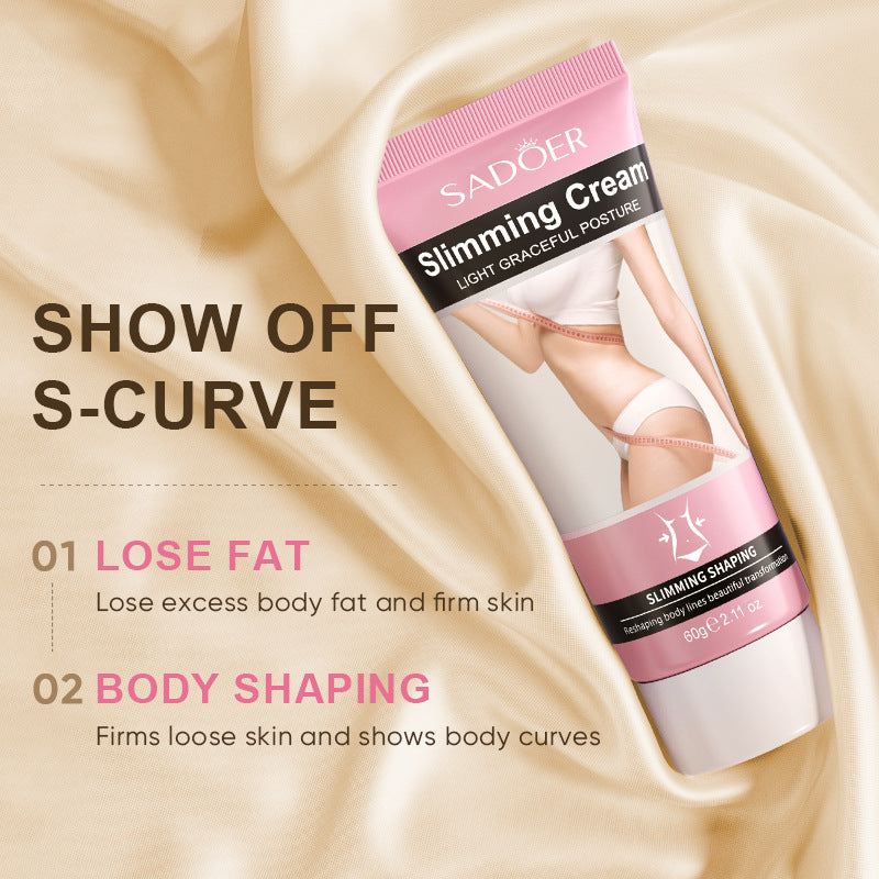 Slimming Cream SADOER Body Shaping Care Products  Foreign Trade Live Streaming Skincare Manufacturer Wholesale