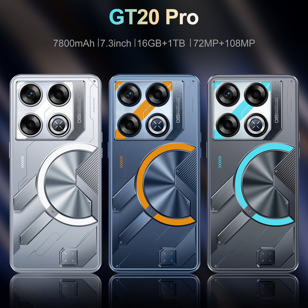 New Hot Selling Original Mobile Phone GT20 Pro Large Screen Android Smart16+1TB Factory Price for Mobile Phones