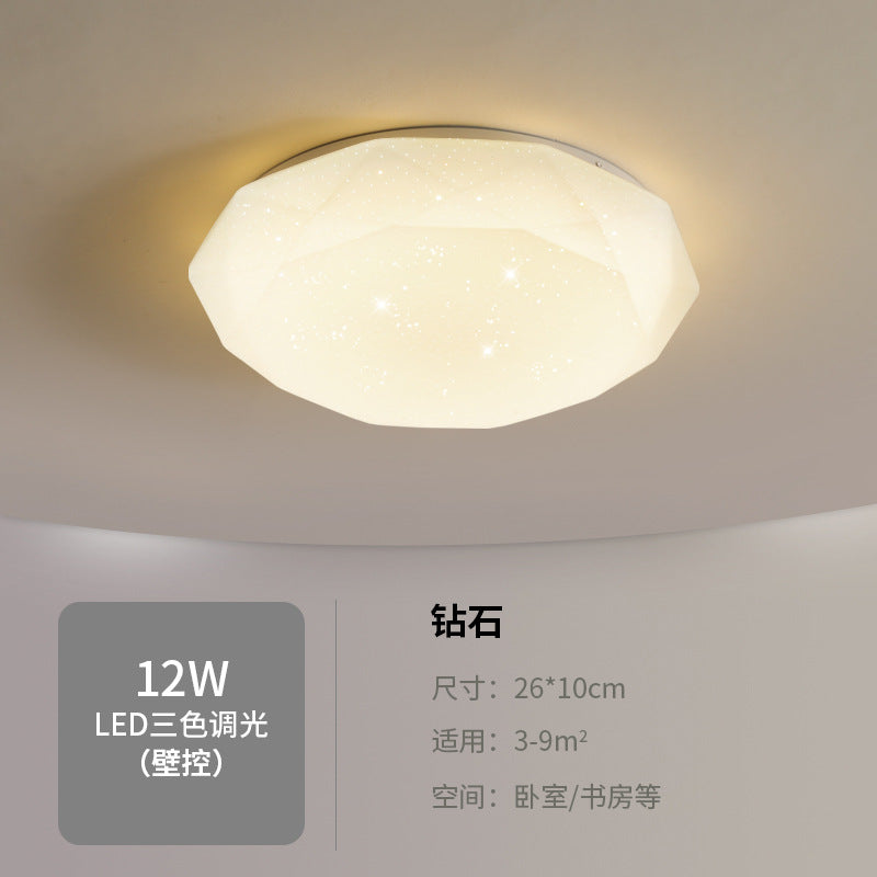 led Ceiling Lamp Nordic Simple Living Room Lamp Round Bedroom Children's Lamp Balcony Corridor Engineering Ceiling Light Fixture
