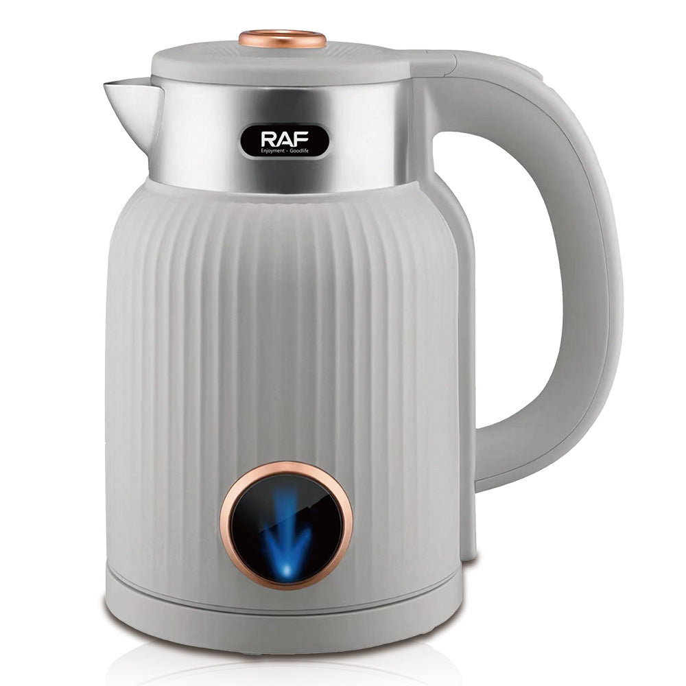 RAF European and American Standard Anti-Dry Burn1.6L Electric Kettle Double Layer Stainless Steel R7984