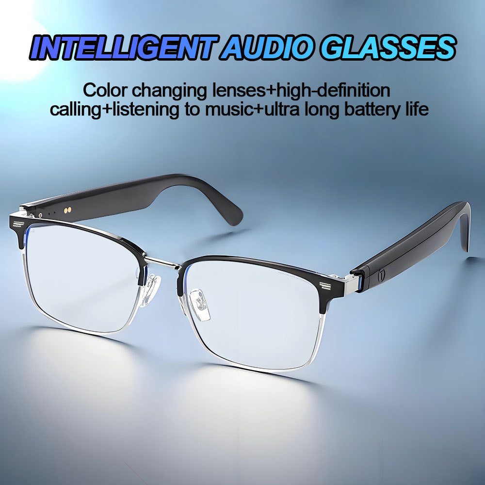 Smart Audio Glasses Bluetooth Call Driving Cycling Comfortable Lens Non-Prescription Sunglasses ai