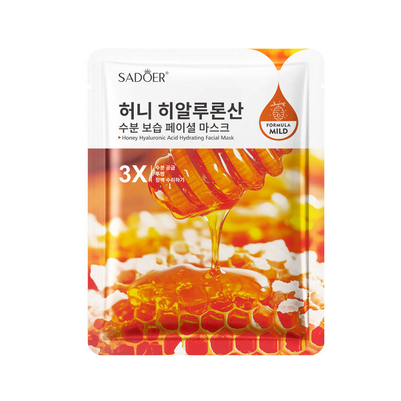 Fruit Moisturizing Hydrating Face Mask SADOER Moisturizing, rejuvenating, and brightening face mask  wholesale l