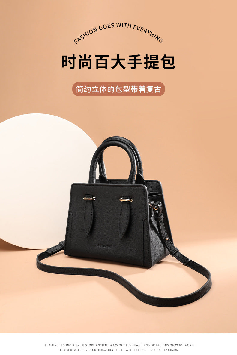 New Handbag for Women Fashionable Small Square Bag French Style Daily Light Luxury Niche Commuting Trendy Single Shoulder Crossbody Bag for Women