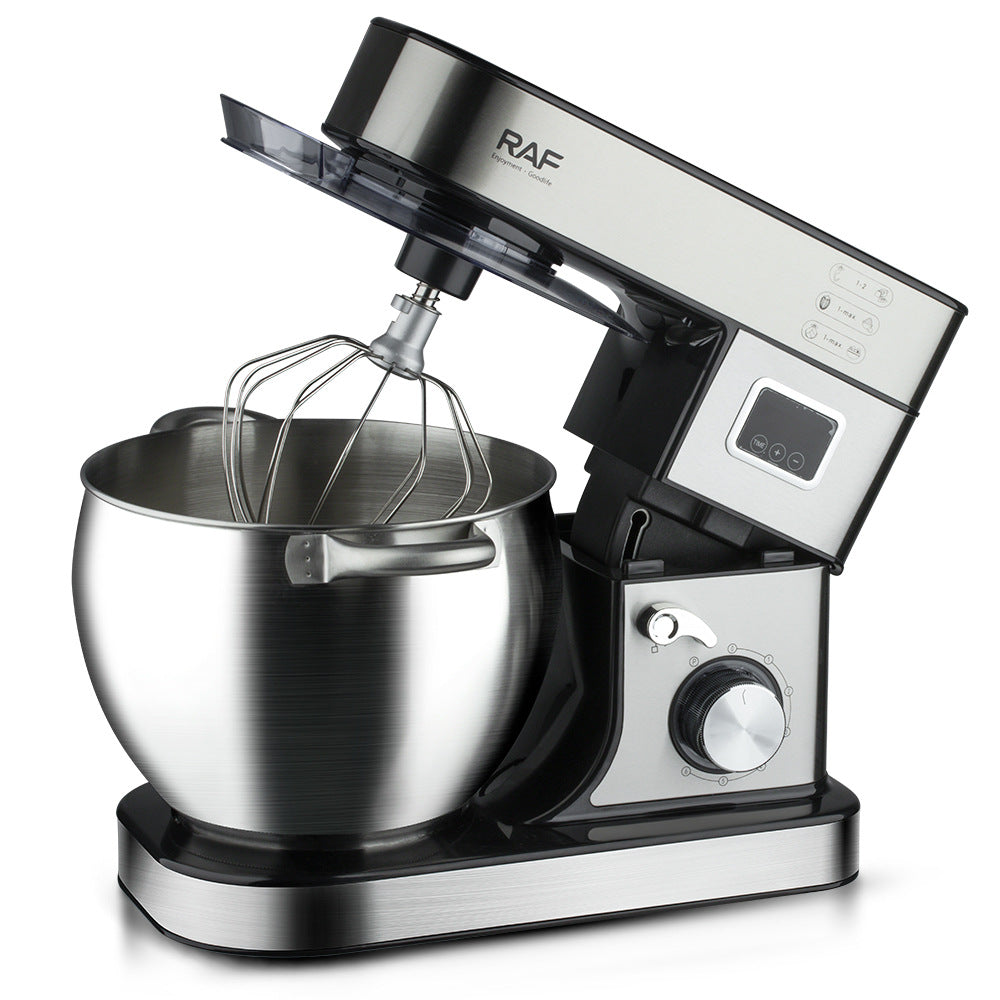 RAF European Standard Chef Machine Dough Mixer Fully Automatic Household Small Multi-Functional Egg Beater Liquid Dough Creamer
