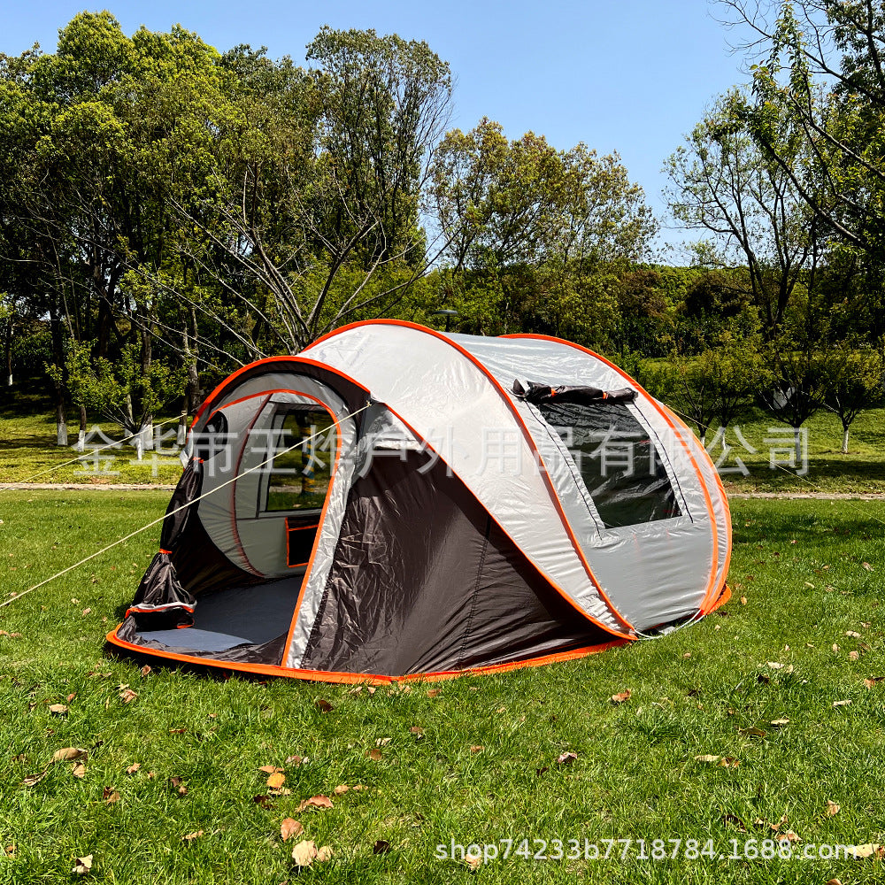Fully Automatic Hand Throw Quick Open Tent Indoor Children's Tent Camping Windproof Rainproof Sunproof Tent