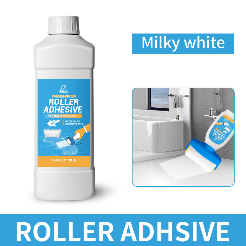 Home Floor Anti-Slip Bathroom Shower Room Glass Tile Floor Tile Marble Liquid Gel Paste Mildew Proof