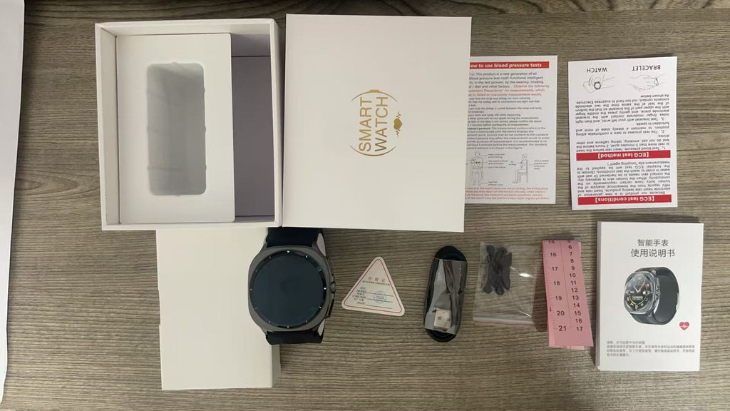 TK65Air Pump Blood Pressure Health Smartwatch Support nfc Alipay One-Click Blood Sugar and Heart Rate Bluetooth Watch