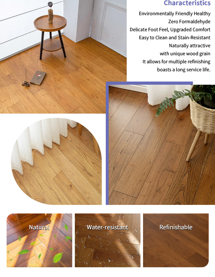 18mm Solid Black Locust Wood Flooring Heavy-Duty A/AB Grade Hardwood Luxury Interiors & Exterior Use Dense Built for Generations
