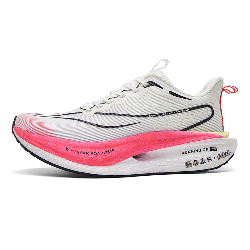 New model Feidian6pro Popcorn Carbon Plate Professional Racing Running Shoes Comfortable Breathable Unisex Sports Shoes