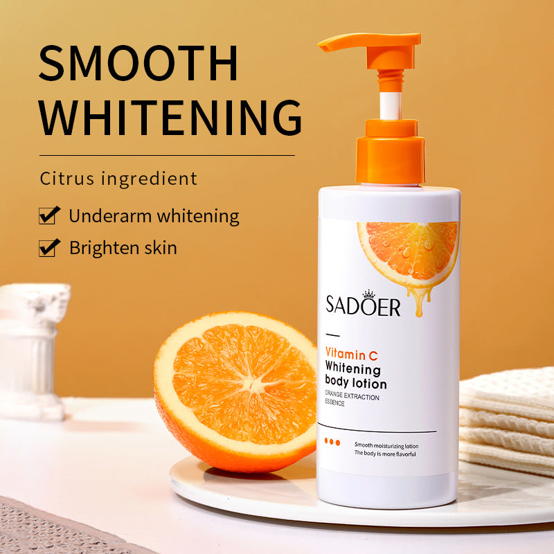 VC Whitening Body Lotion SADOER Vitamin C Moisturizing and Hydrating Skin Care  Wholesale