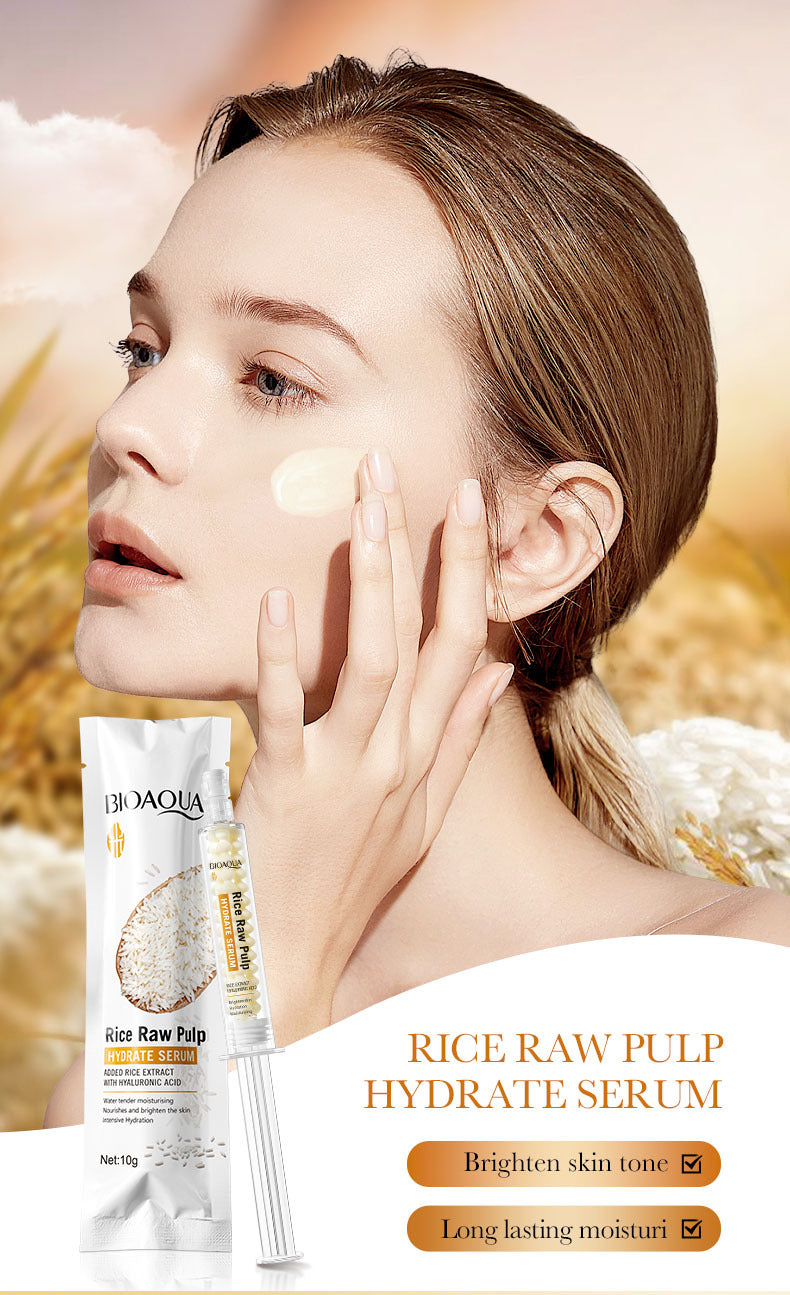 Rice Skincare Set BIOAOUA Rice Puree Series Six-Piece Set Box  Wholesale