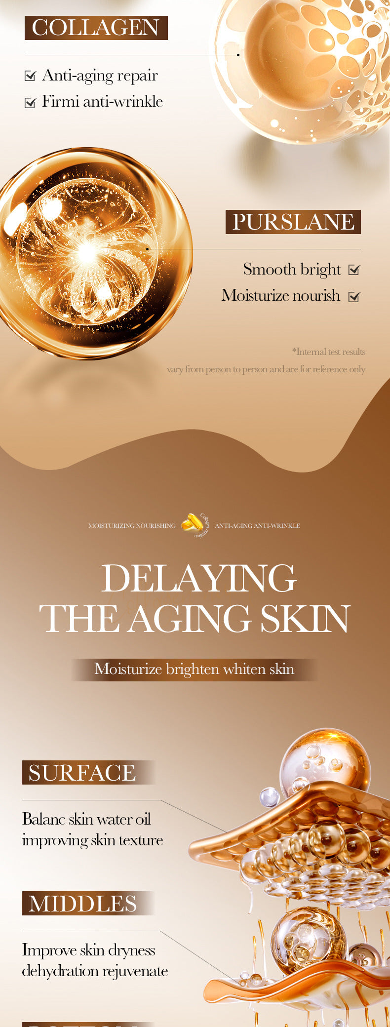Collagen Firming Skincare6Set SADOER Moisturizing and Hydrating Set Box  Wholesale