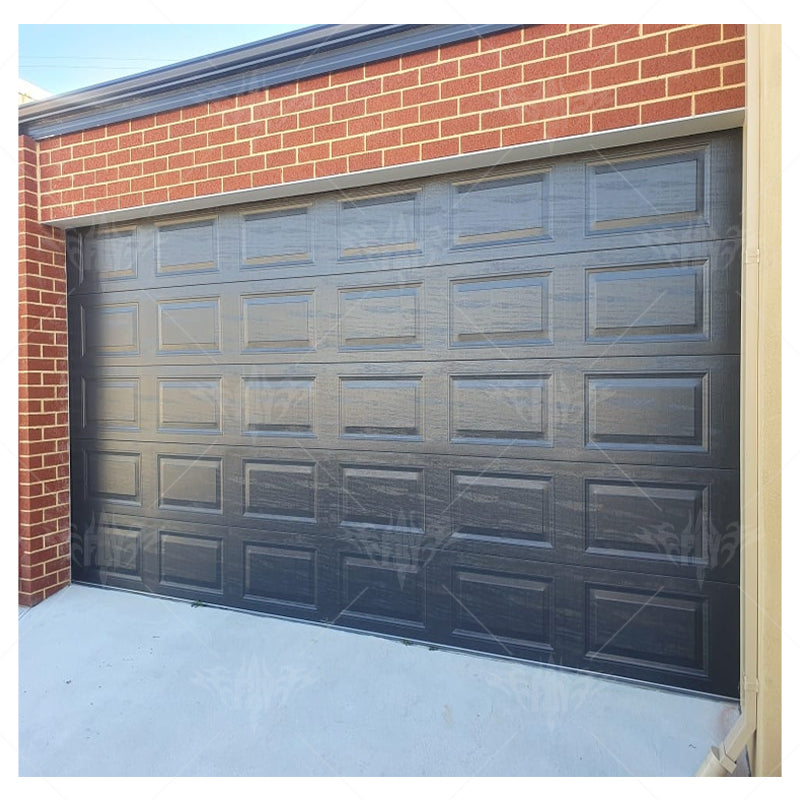 Electric Modern clear Glass Garage Door With Motor Overhead Garage Door Aluminum Alloy Glass Garage Door