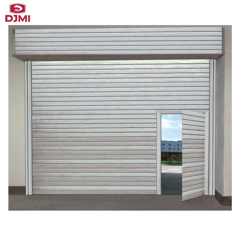 Professional Roll up Aluminum Panel Overhead Door Wood Garage Door