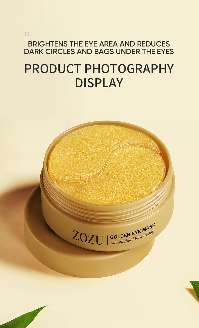 Eye Mask ZOZU Golden Avocado Moisturizing and Hydrating   foreign trade skincare products live wholesale