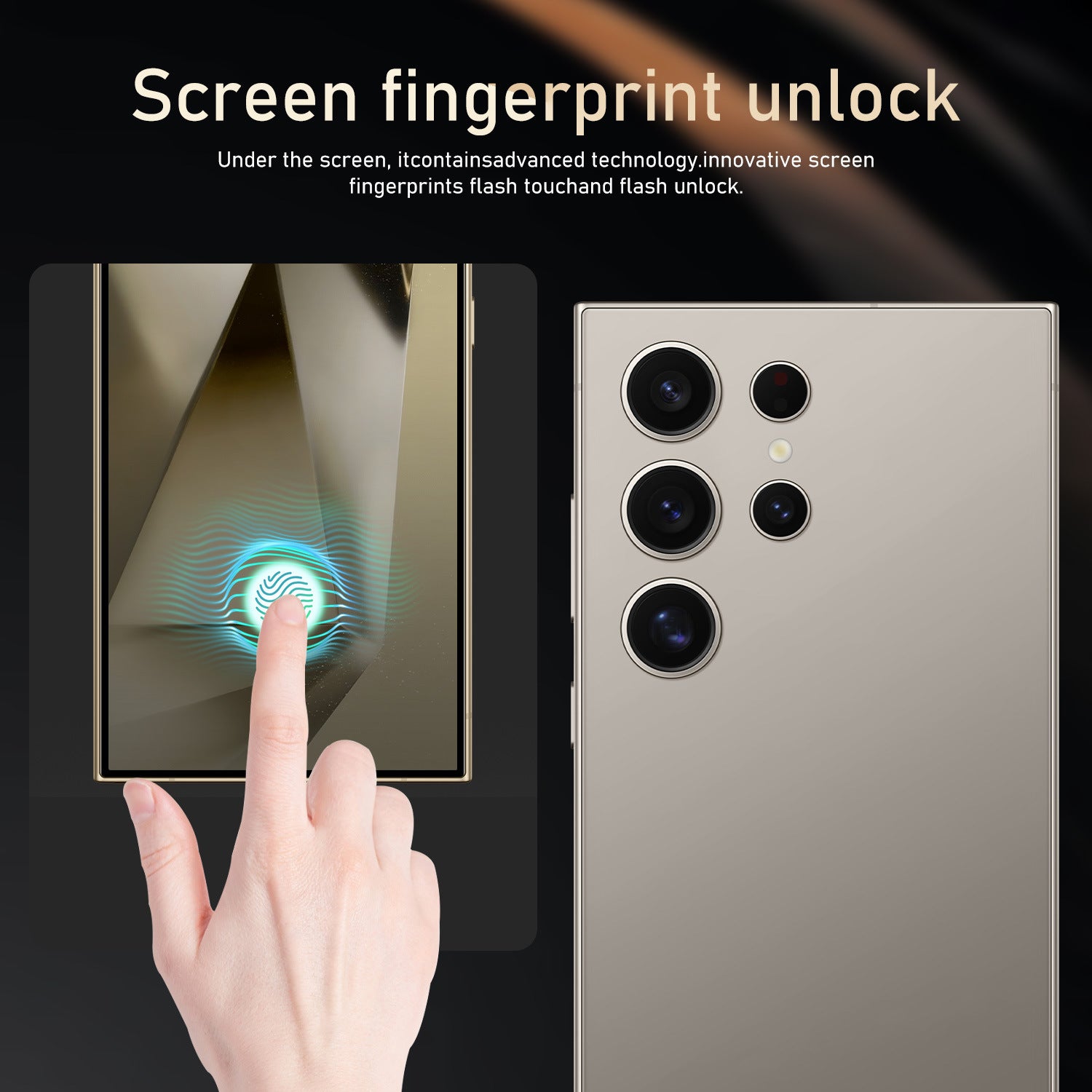 New products in stock S24 Ultra+Global Edition16+1T High-end7.3Inch Large Screen4G Smartphone(Popular)