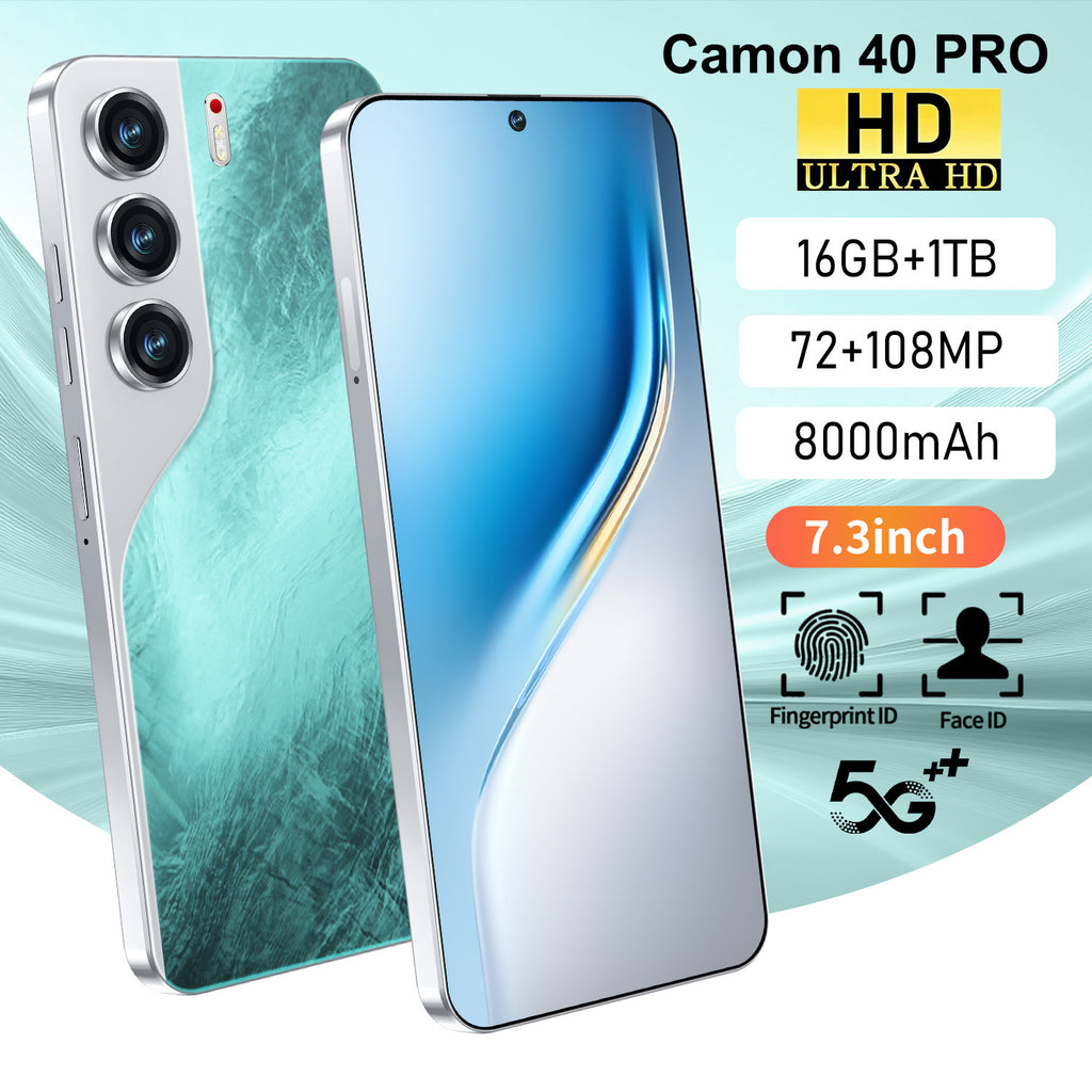 Hot-Selling Smartphones Camon40 Pro Factory in stock7.3Inch16G+1T Android All-in-One Device