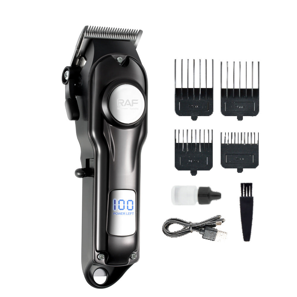 RAF New Electric Hair Clipper Multifunctional Electric Hair Clipper Haircut Set Electric Clipper USB Interface