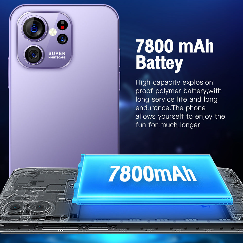 New s23ultra Smartphone6.8Inch High Definition Screen All-in-One Machine4G Android Student Phone Wholesale