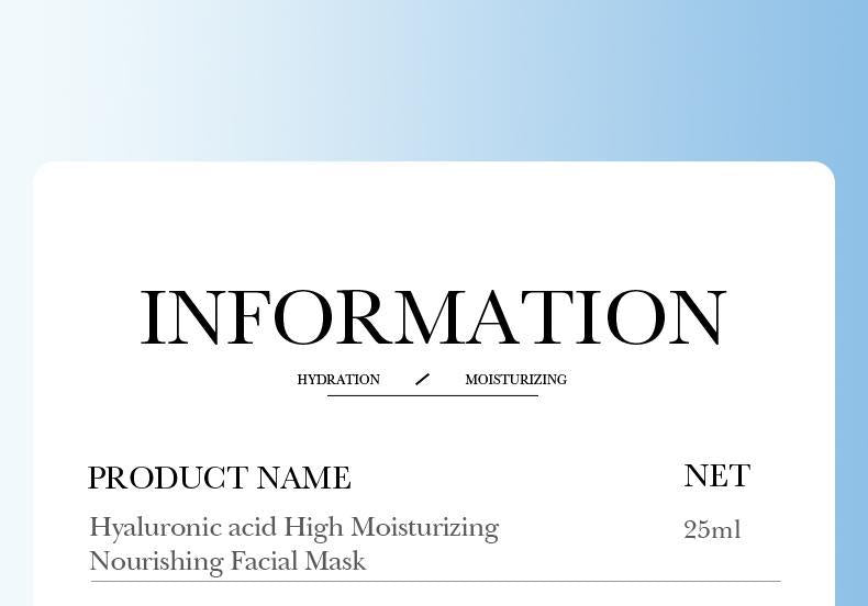 Trilogy Face Mask BIOAOUA Cleansing Facial Cleanser Hydrating Essence  Wholesale