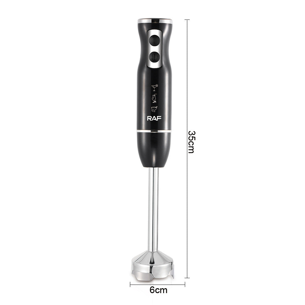 RAF EU Standard Portable Household Food Blender Handheld Electric Stainless Steel Cooking Stick Mixer784
