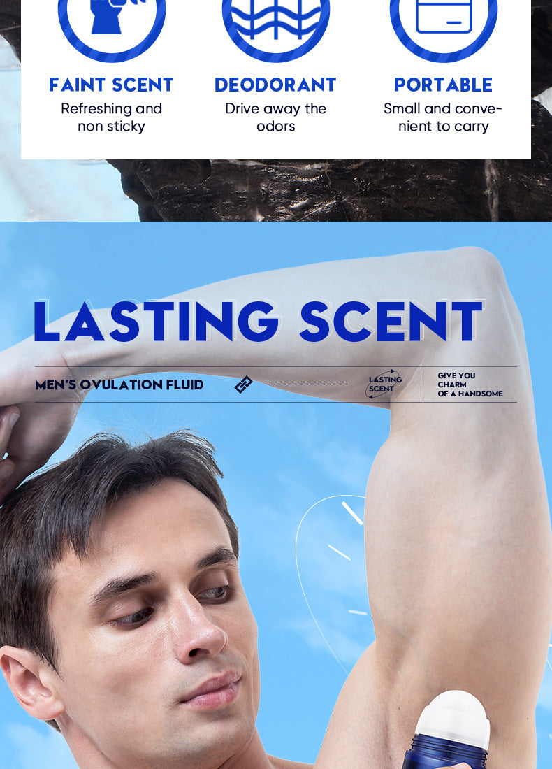 Men's Antiperspirant SADOER Antiperspirant Dry Portable Fragrance Roll-On Deodorant  Wholesale