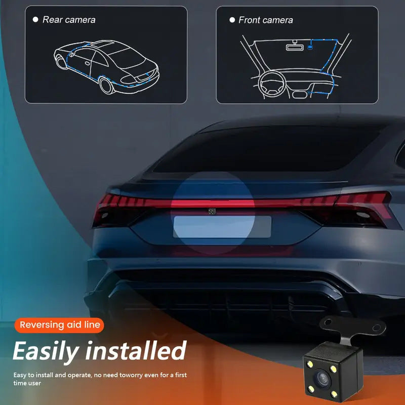 New S7Sanlu Dash Cam Private Model Car Camera Parking Monitoring HD Night Vision1080P