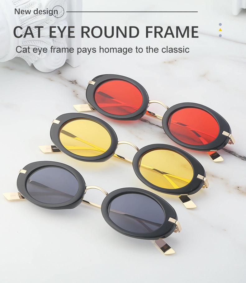 Vintage Steampunk Style Sunglasses for Women Trendy High-End Small Frame Sunglasses for Men Wholesale