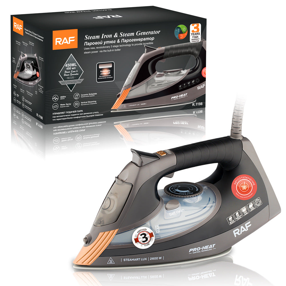 RAF European Standard Automatic Steam Electric Iron Household Handheld Fully Automatic Steam Electric Iron Ironing Machine