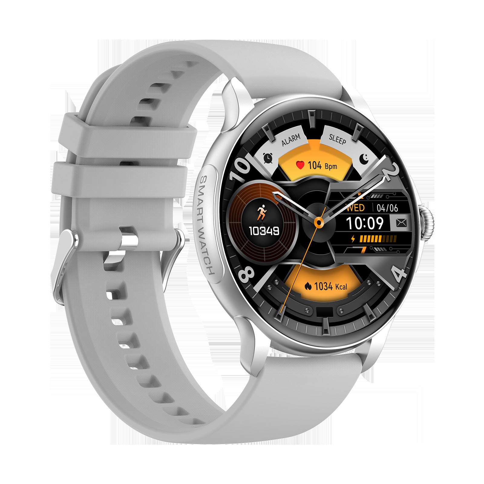 New HK49Smart watch multi-dial switching rotary button NFC Payment AMOled Large Screen Factory